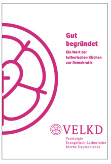 Cover VELKD Broschüre: "Gut begründet"