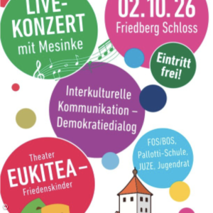 Plakat Lange Nacht der Demokratie Friedberg